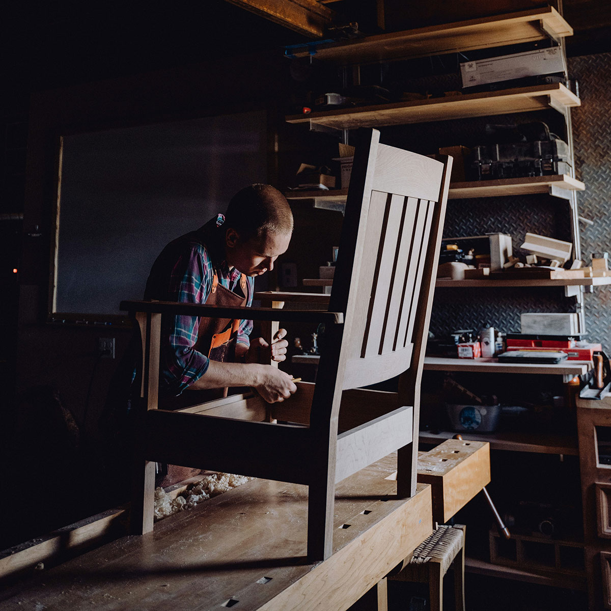 making a chair