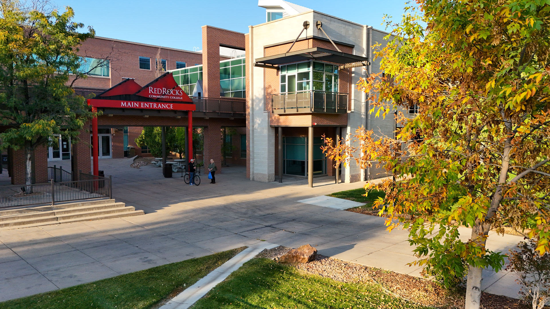 RRCC Lakewood Campus Main entrance Sign