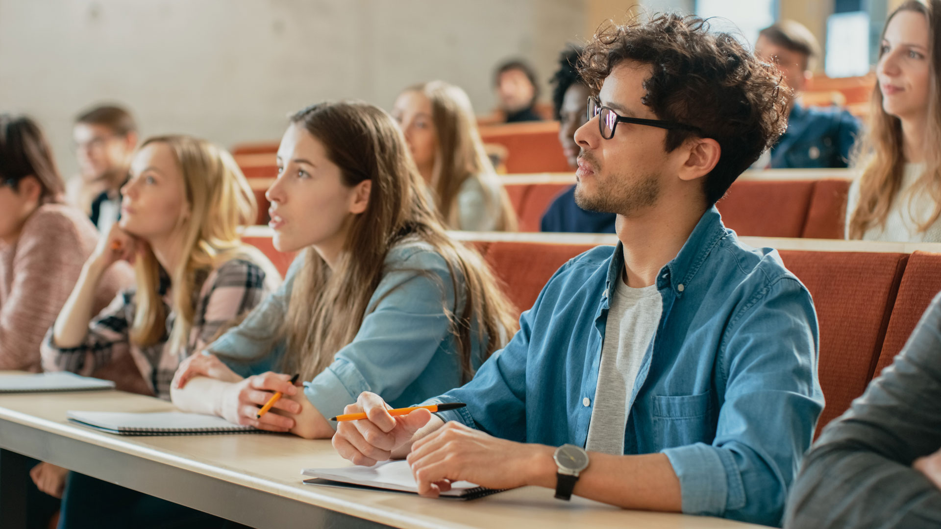 students in classroom